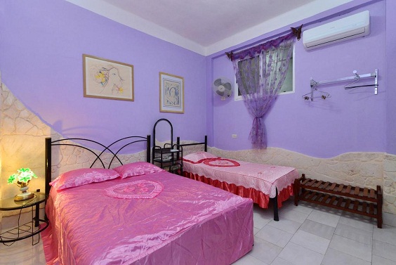 'Habitacion 2' Casas particulares are an alternative to hotels in Cuba.